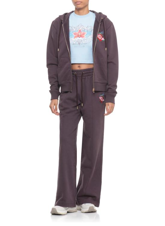 25FW 카사블랑카 스웨터 WAW25JTP27402AUBERGINE PURPLE - CASABLANCA