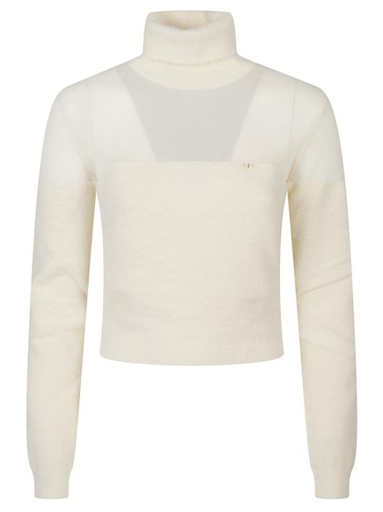 25FW 엘리자베타프랜치 터틀넥 MK54T57E2 WHITE