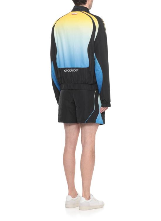 25FW 카사블랑카 자켓 MAW25JK45001BIRDSEYE MESH MULTICOLOUR - CASABLANCA