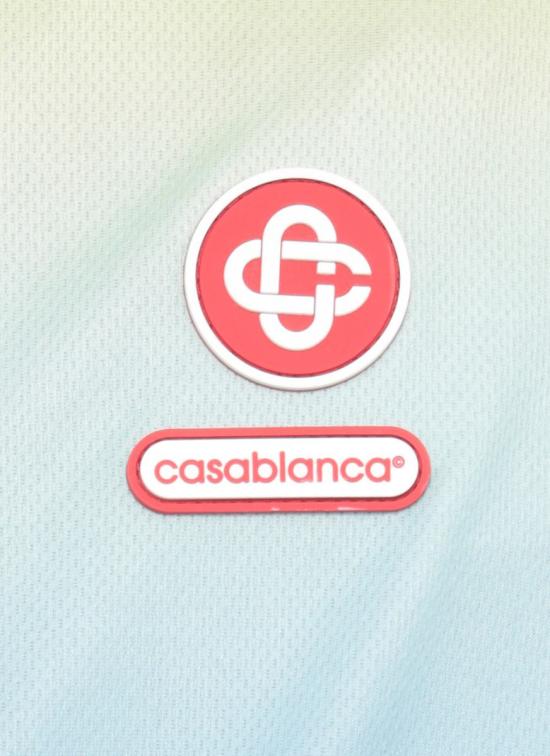 25FW 카사블랑카 자켓 MAW25JK45001BIRDSEYE MESH MULTICOLOUR - CASABLANCA