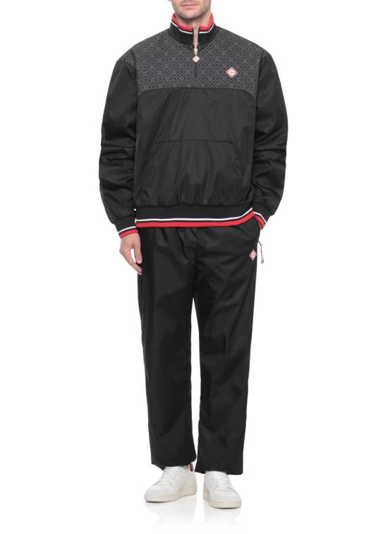 25FW 카사블랑카 숏팬츠 MAW25JTR28401BLACK MONOGRAM Black - CASABLANCA