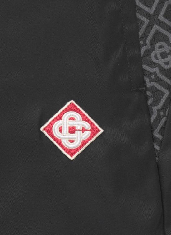 25FW 카사블랑카 숏팬츠 MAW25JTR28401BLACK MONOGRAM Black - CASABLANCA