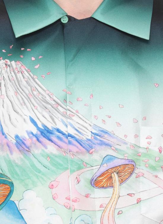 25FW 카사블랑카 긴팔 셔츠 UAW25SH00603MSILK TWILL MULTICOLOUR - CASABLANCA