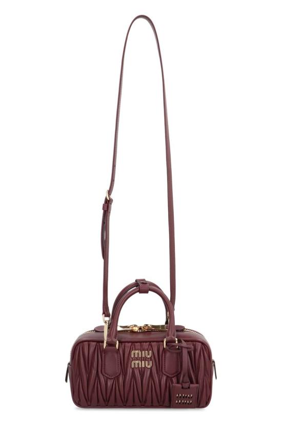 25FW 미우미우 토트백 5BB142VOONAN88 F0007 Red - MIU MIU