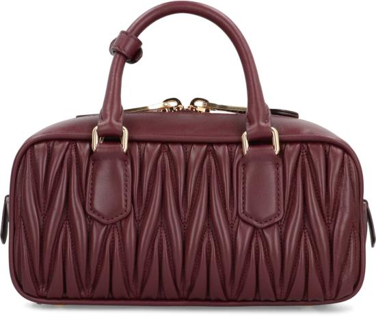 25FW 미우미우 토트백 5BB142VOONAN88 F0007 Red - MIU MIU