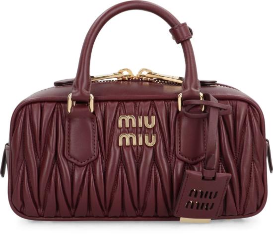 25FW 미우미우 토트백 5BB142VOONAN88 F0007 Red - MIU MIU