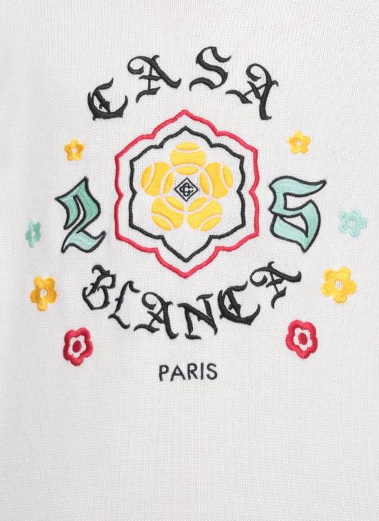 25FW 카사블랑카 스웨터 MAW25KW110501MERINO Beige - CASABLANCA