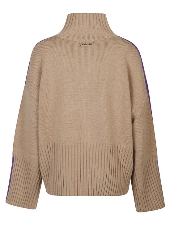 25FW 핑코 터틀넥 105396 A2PL BROWN - PINKO