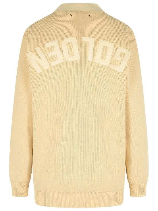 25FW 골든구스 가디건 GWP00950 P00197255550 Beige - GOLDEN GOOSE