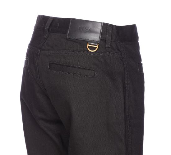 25FW 끌로에 데님 팬츠 25WDP72150 001 Black - CHLOE