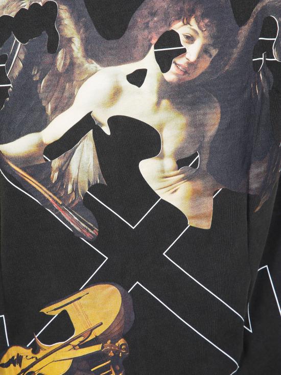 25FW 오프화이트 반팔 티셔츠 OMAA027F25JER00C 1301 - OFF WHITE