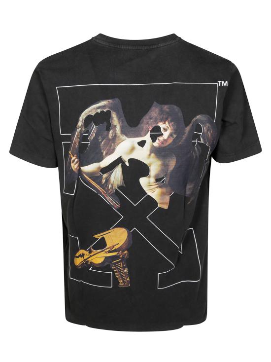 25FW 오프화이트 반팔 티셔츠 OMAA027F25JER00C 1301 - OFF WHITE