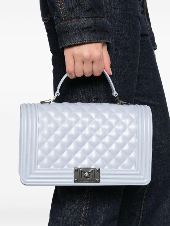 25FW 마크 엘리스 숄더백 FLATSQUAREM ZBBC Clear Blue - MARC ELLIS