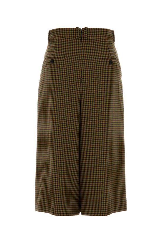 25FW 생로랑 스커트 831073Y1M75 2232 Checked - SAINT LAURENT