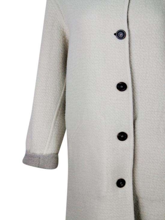 25FW 말로 코트 DR6108TOU07 EN077 Panna grigio - MALO