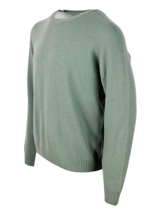 25FW 04651/트립인어백 스웨터 ATF 7030 200 06 Verde mistletoe - 04651/A TRIP IN A BAG