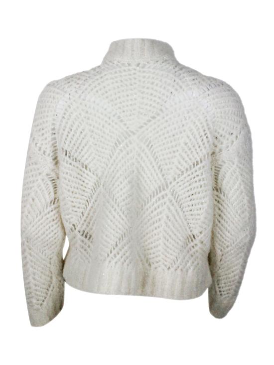 25FW 안토넬리 피렌체 터틀넥 CALPURNIA41689P B1 White - ANTONELLI FIRENZE