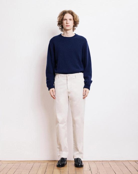 25FW 하트포드 스웨터 BE88310 01 Blue - HARTFORD