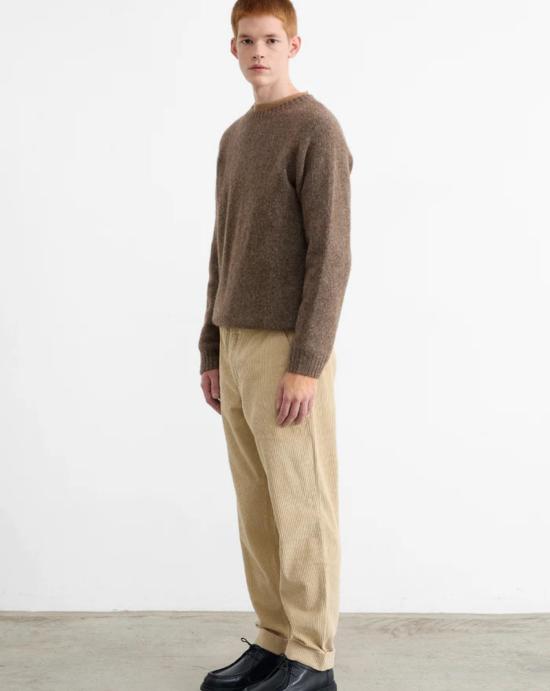 25FW 에드몬드 스튜디오 스웨터 3256002790 PLAIN CHOCOLATE Chocolat - EDMMOND STUDIOS