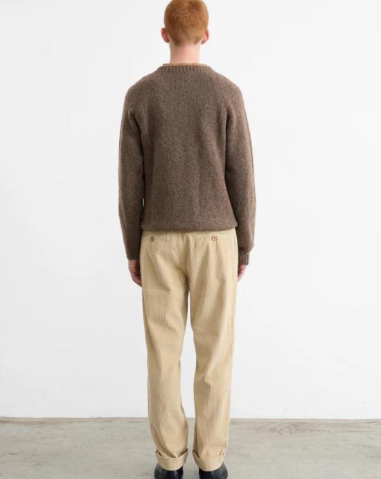 25FW 에드몬드 스튜디오 스웨터 3256002790 PLAIN CHOCOLATE Chocolat - EDMMOND STUDIOS