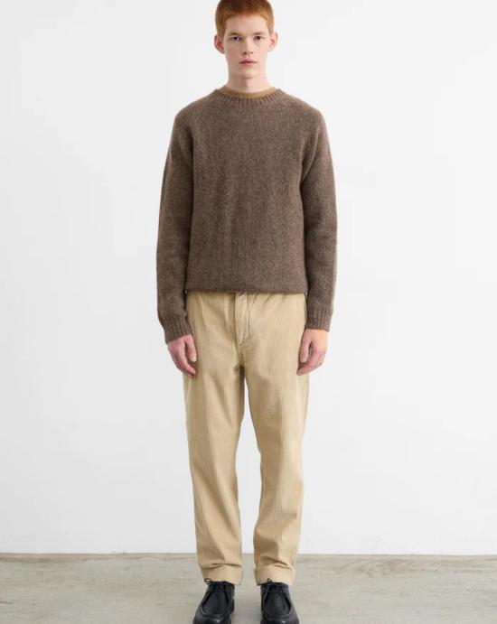 25FW 에드몬드 스튜디오 스웨터 3256002790 PLAIN CHOCOLATE Chocolat - EDMMOND STUDIOS