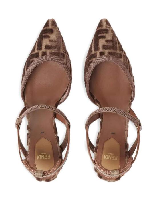 26SS 펜디 힐/펌프스 8J8362AOTPF1TPH Brown - FENDI