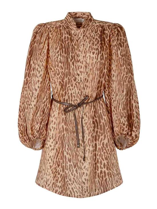  짐머만 튜닉 4593DSS255TAN Animal Print