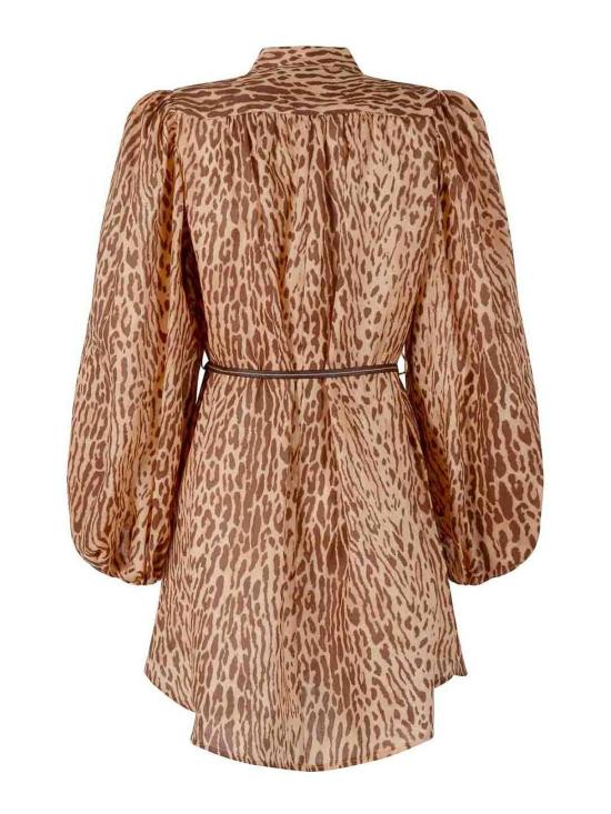  짐머만 튜닉 4593DSS255TAN Animal Print - ZIMMERMANN