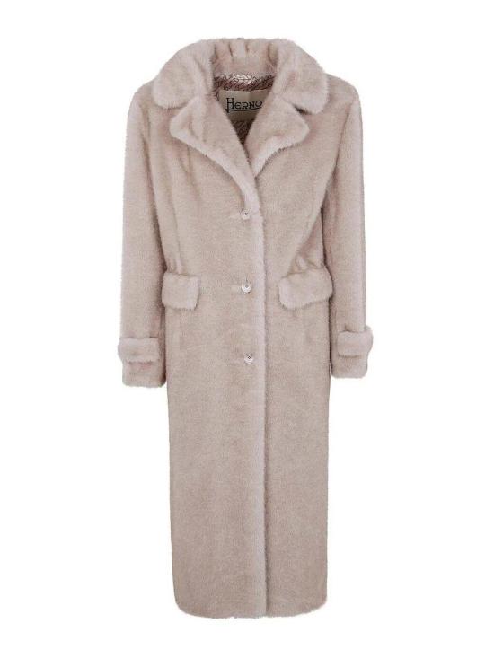  에르노 얼터너티브 멜란지 밍크 퍼 코트 GC000545D127391985 Yellow