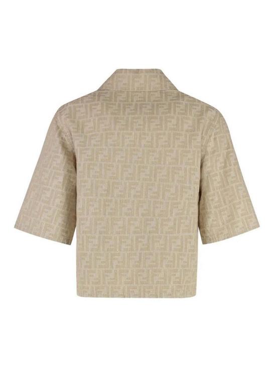 25FW 펜디 데님 팬츠 FLF790ASMFF1SAZ Beige - FENDI