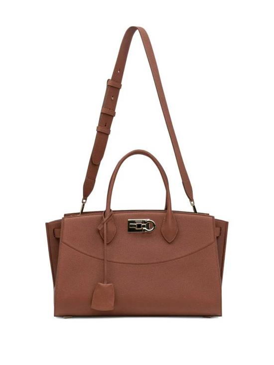 26FW 살바토레 페라가모 토트백 21A1100785997 Brown - SALVATORE FERRAGAMO