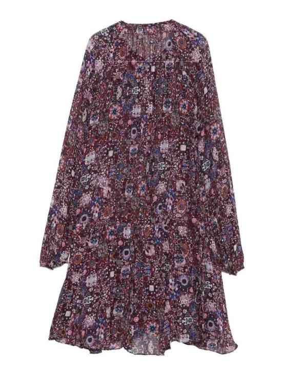  이자벨마랑에뚜왈 미디 스커트 RO0799FAC3J01E86PM Purple - ISABEL MARANT ETOILE