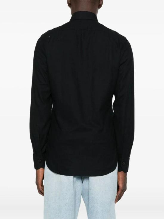 25FW 보리엘로 긴팔 셔츠 2104712 Black - BORRIELLO