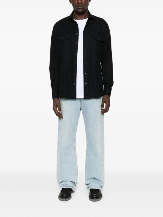 25FW 보리엘로 긴팔 셔츠 2104712 Black - BORRIELLO