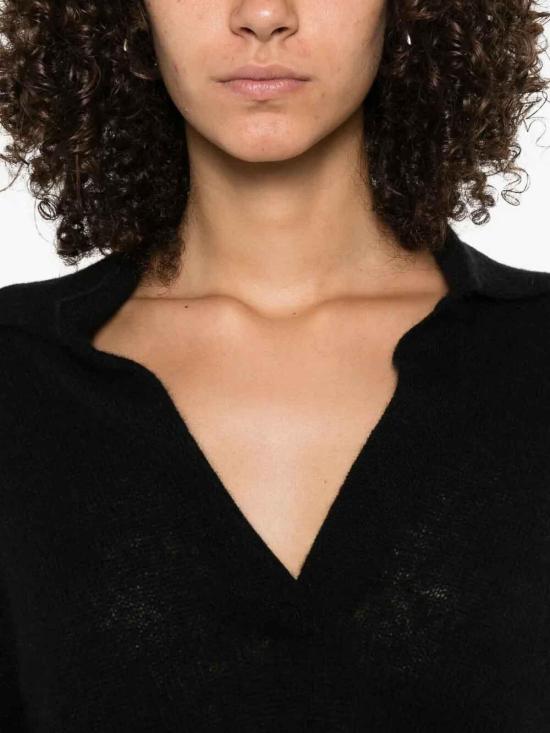 26FW 톰포드 폴로 티셔츠 MAK1391YAX921LB999 Black - TOMFORD