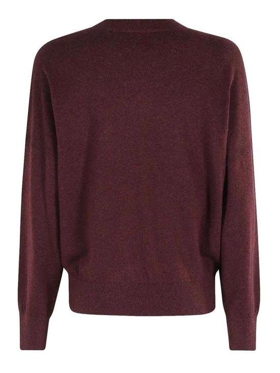 25FW 이자벨마랑에뚜왈 마리산스 코튼 스웨터 PU0053FAA1X05E80BY Burgundy - ISABEL MARANT ETOILE