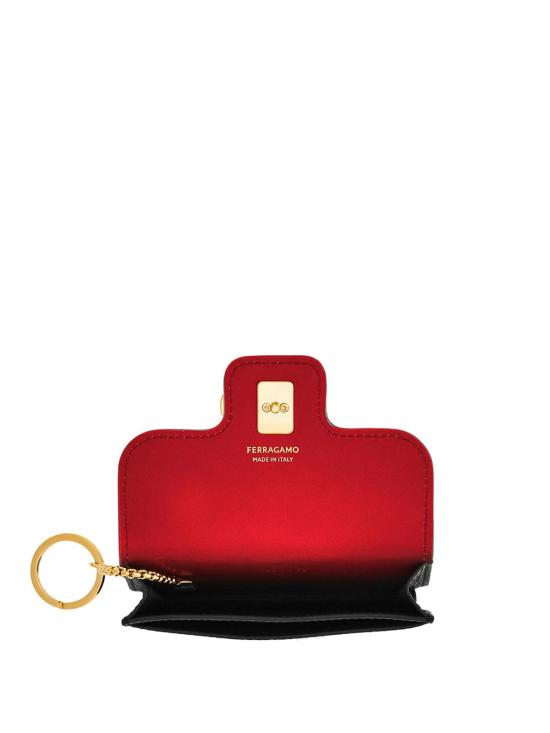  살바토레 페라가모 간치니 카드지갑 2209630785795 Red - SALVATORE FERRAGAMO