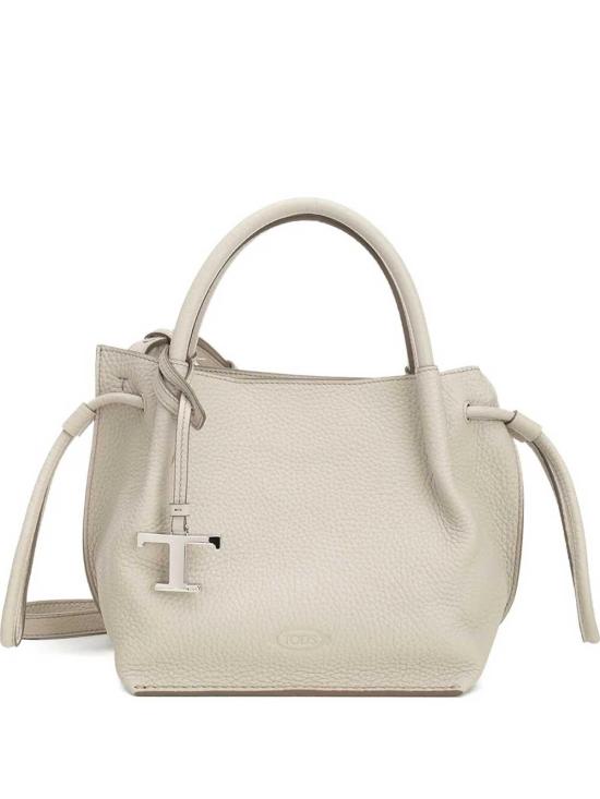 25FW 토즈 스몰 버킷백 XBWBUZS9200WNTC006 Beige - TODS