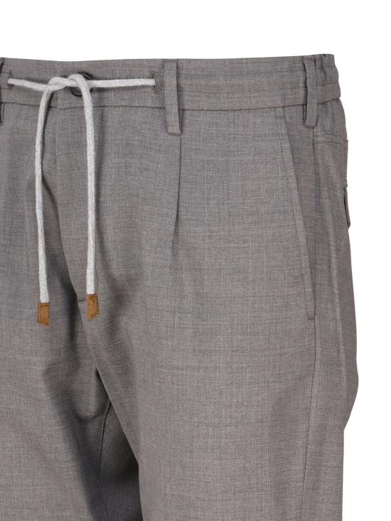 25FW 일레븐티 트레이닝/조거 팬츠 X75PANB21TES0A053 13 LIGHT MELANGE GRAY - ELEVENTY