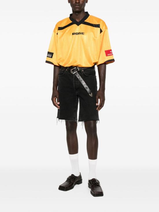 25FW 마틴로즈 반팔 티셔츠 197JT14307 YLW Yellow - MARTINE ROSE