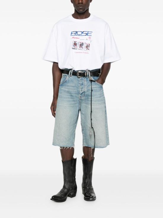 25FW 마틴로즈 반팔 티셔츠 621JE06000F WHT White - MARTINE ROSE