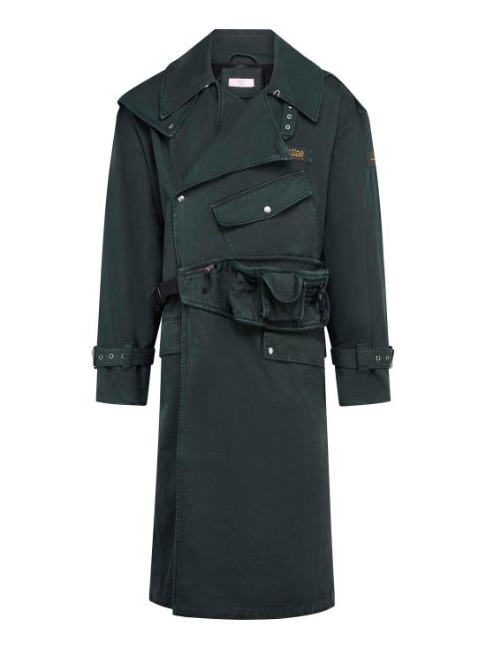 25FW 마틴로즈 코트 748WP22414 GRN Verde scuro