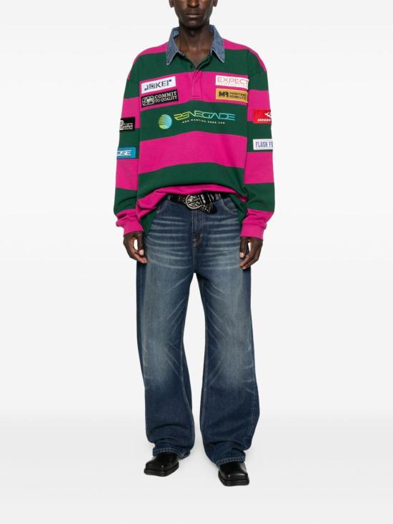 25FW 마틴로즈 폴로 티셔츠 672JE07605 PRP Fuchsia - MARTINE ROSE