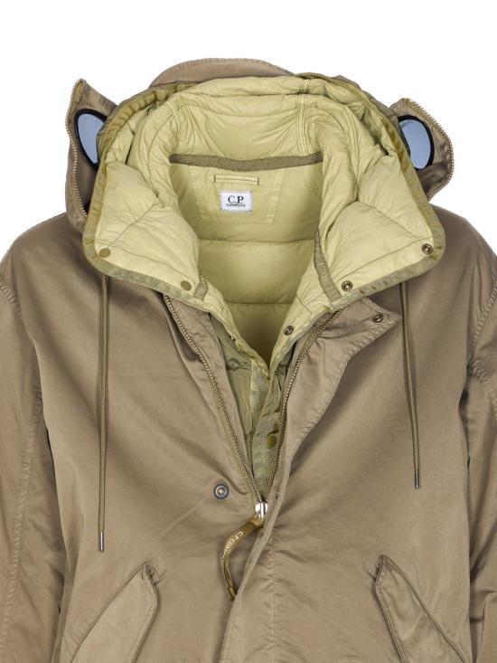 25FW 씨피 컴퍼니 롱패딩 19CMOW190A110089G 652 Beige - C.P. COMPANY