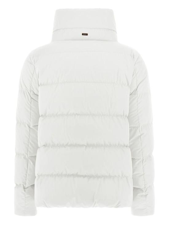 25FW 에르노 새틴 케이 다운 자켓 PI001936D12170Z 1000 White - HERNO