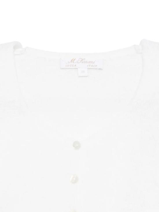 25FW [키즈] 마리엘라 페라리 가디건 MGU19K BIA White - MARIELLA FERRARI