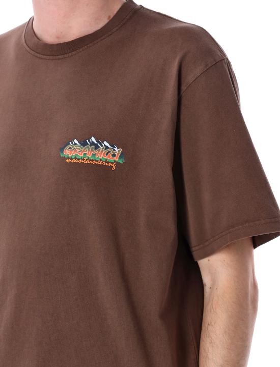 25SS 그라미치 반팔 티셔츠 G5SUT168 BP BROWN PIGMENT - GRAMICCI