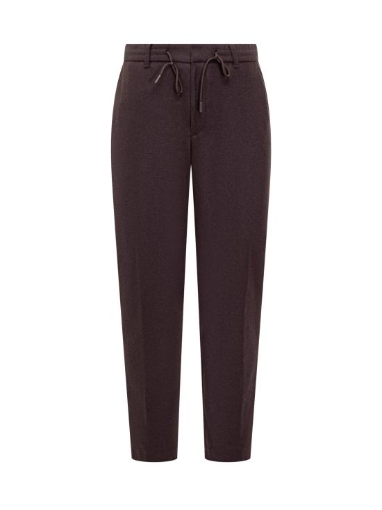 25FW 보스 스트레이트 팬츠 50551542 602 DARK RED
