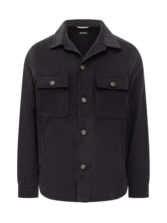 25FW 보스 긴팔 셔츠 50551684 404 DARK BLUE