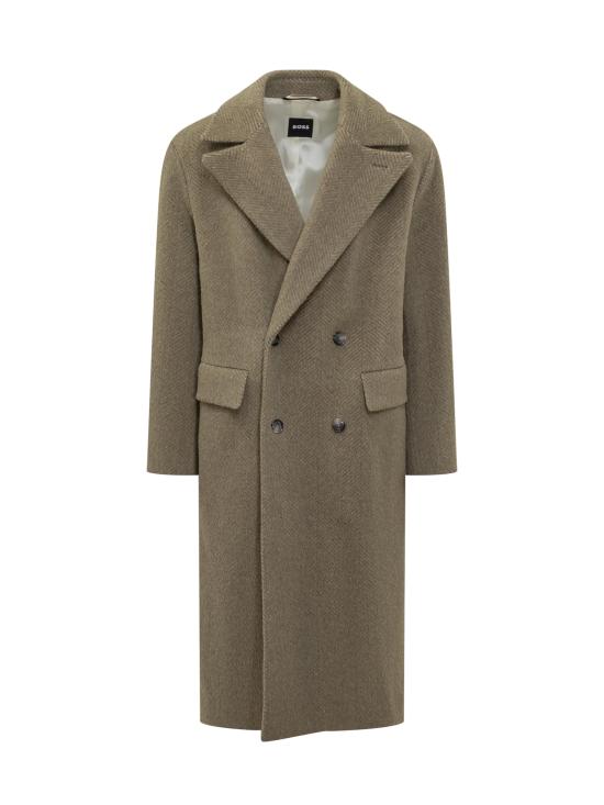 25FW 보스 트렌치 코트 50550743 245 OPEN BROWN